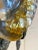 Brutalist Wall Light in Glass and Wrought Iron, 1960s For Sale - Image 11 of 13