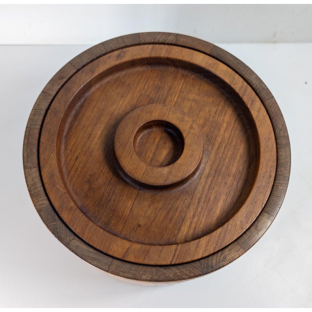 Mid-Century Danish Modern Teak Ice Bucket by Dansk For Sale In New York - Image 6 of 13