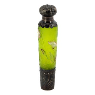 Art Nouveau Cameo Glass Perfume Bottle by Émile Gallé Nancy, France, 1890-1900 For Sale