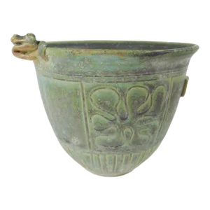 V Chin Celedon Porcelain Studio Pottery Frog Bowl Vorakit Chinookoswong