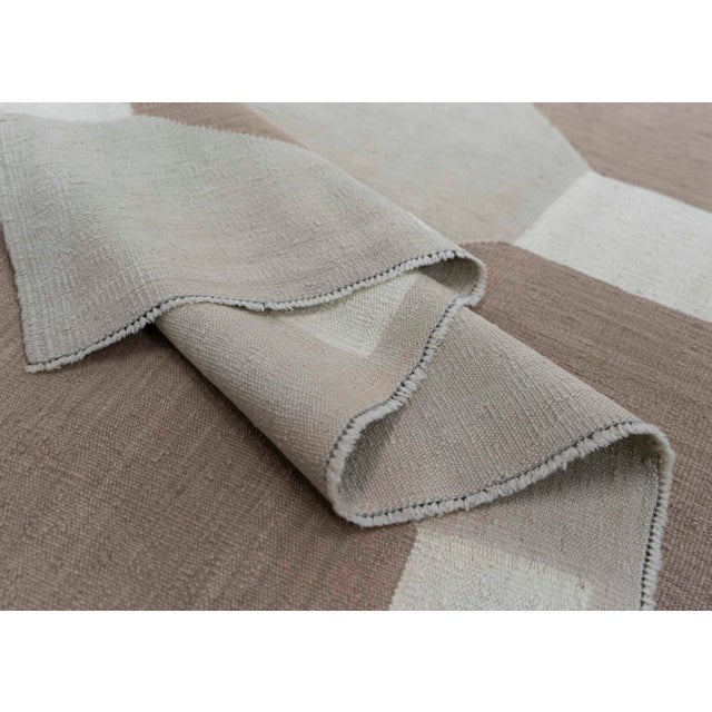 Turkish Kilim Oriental Handmade Flatweave 7'8" x 10'1" #20325 For Sale In Houston - Image 6 of 8