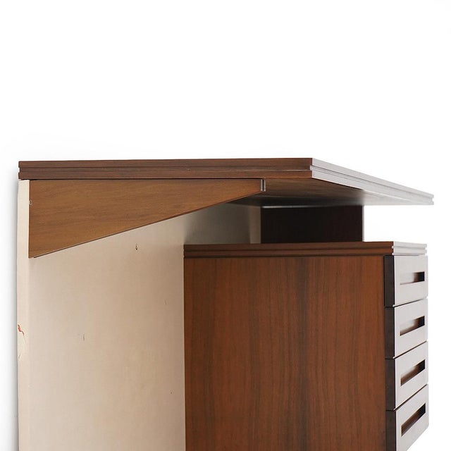 Wall Desk with Drawers, 1960s For Sale - Image 9 of 13