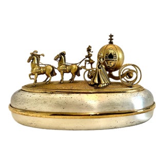 "Cinderella's Coach of Dreams" Heirloom / Jewel Box From the Disney Showcase Collection For Sale