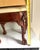 Vintage Thornton White Charleston South Carolina Chippendale Style Carved Mahogany Footstool 18.25"h X17"x15" For Sale - Image 14 of 18