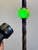 Antique Art Deco Uranium and Slag Glass Lamp C. 1920 For Sale - Image 9 of 14
