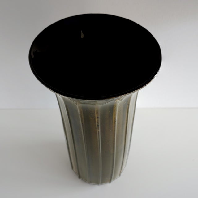 Late 20th century Seguso Murano Vetri D'Arte signed vase. This stunning and rare vase was produced by Seguso approximately...