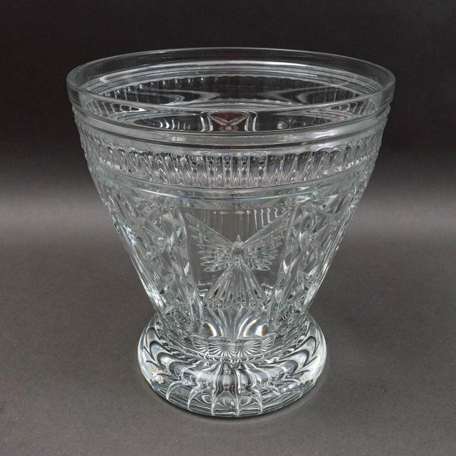 Waterford Crystal Millenium 5 Five Toasts Large Champagne Ice Bucket. Measures approximately 9 1/2 diameter, 10 1/4" high....