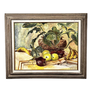 Vintage Dott Beeson Fruit Still Life Painting