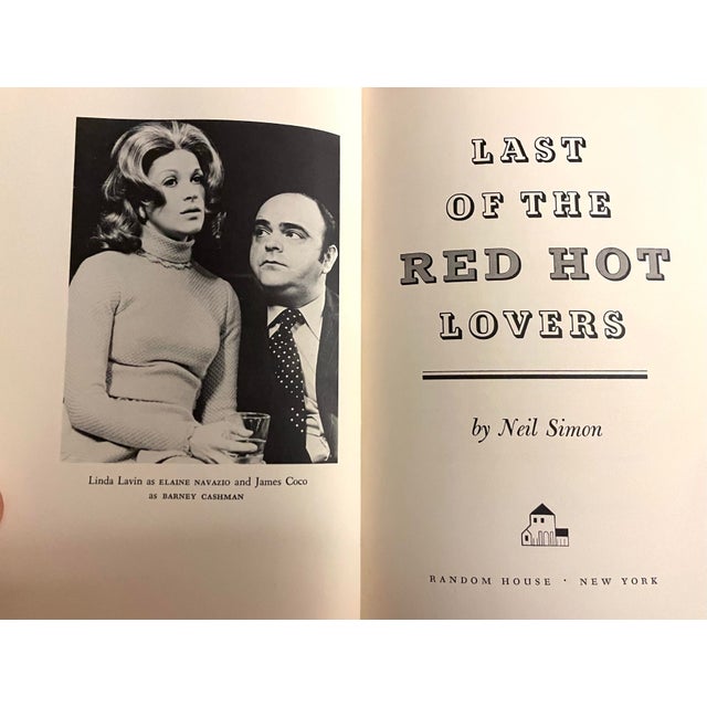 Set of five vintage play books from the 70s: 1970 Last of the Red Hot Lovers by Neil Simon 1971 The Gingerbread Lady by...