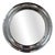 Round Chrome Mirror, Italy, 1960s For Sale