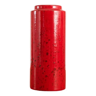 1960s Cylindrical Vase by Scheurich, West Germany For Sale