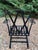 Vintage Woodard Chantilly Rose Wrought Iron Spring Bouncer Armchair For Sale - Image 9 of 11