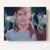 On a Flower of Recognized Faces by Shelli Langdale | Oil and cold wax on gallery panel abstract portrait For Sale - Image 4 of 4