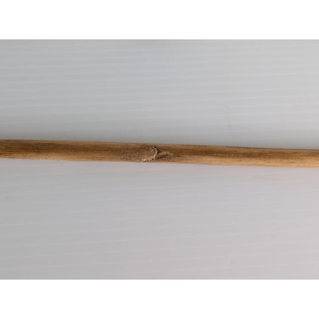 1970s 1970s Vintage Mid-Century Bamboo Rattan Clothing Hangers Set of 11 For Sale - Image 5 of 7