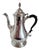 Antique George III Sterling Silver Coffee Pot from Thomas Wallis I, London, 1771 For Sale