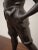 Brown After Auguste Moreau, Statue Of A Boy with A Flute, Bronze For Sale - Image 8 of 11