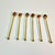 Early 1900s Antique Boho Chic French Soldiers Swizzle Sticks - Set of 6. For Sale - Image 10 of 10