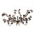 Vintage Italian Gilt Tole Sconce For Sale