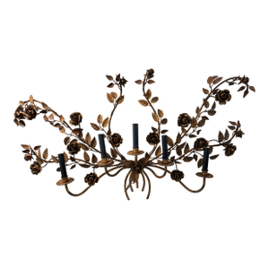 Vintage Italian Gilt Tole Sconce