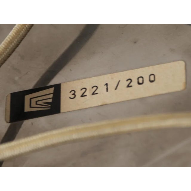 Metal Mid-Century German Atomic Ceiling Lamp in Chrome from Cosack, 1970s For Sale - Image 7 of 11