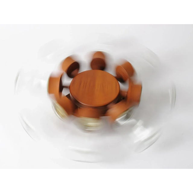 Metal Danish Teak Spice Carousel from Digsmed, 1960s For Sale - Image 7 of 8