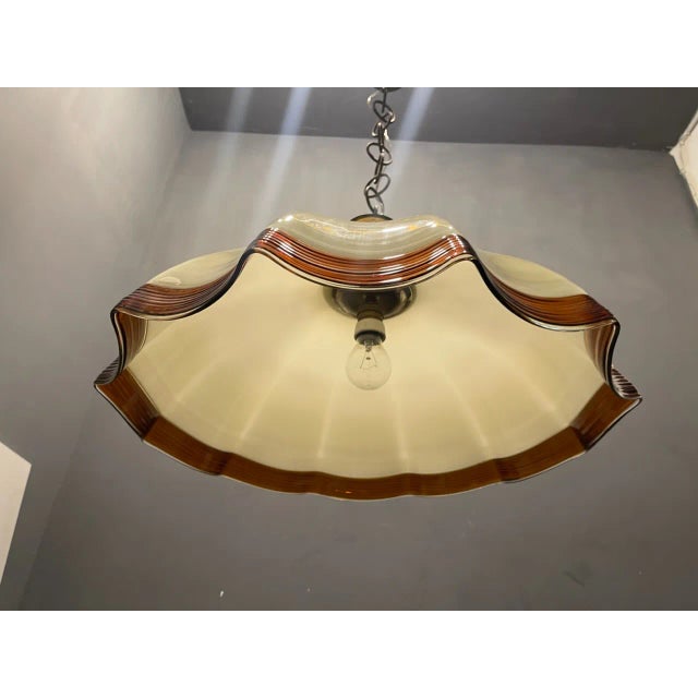1950s Large Murano Glass Pendant, 1950s For Sale - Image 5 of 12