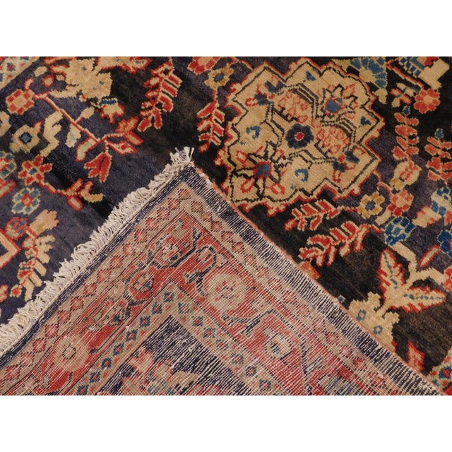 Vintage Persian Hall Rug- 4′3″ × 9′6″ For Sale - Image 11 of 13