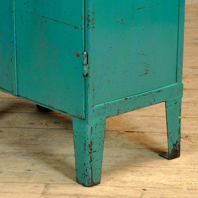 Industrial Iron Cabinet, 1970s For Sale - Image 9 of 17