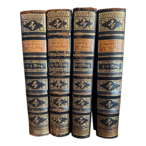 1920s Dagligt Liv I Norden I Det 16th AArhundrede by Daily Life in the Nordic Countries in the Sixteenth Century by Troels Lund- Set of 4