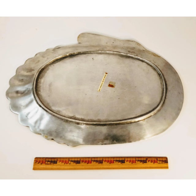 Vintage Cast Aluminum Turkey Platter Thanksgiving Fall Tray For Sale In Fayetteville, AR - Image 6 of 7