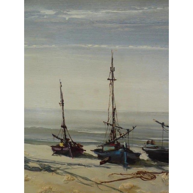 Jorge Aguilar-Agon, Large Seascape, Oil Painting For Sale - Image 10 of 13
