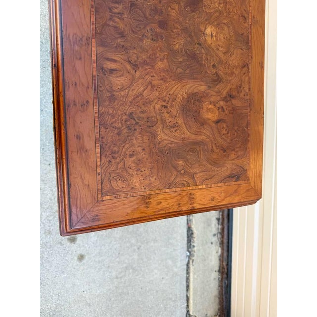 Vintage Chippendale Burled Wood Chest of Drawers For Sale In Washington DC - Image 6 of 11