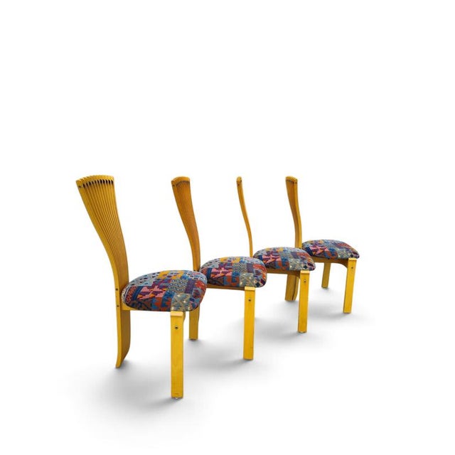 Black Totem Chairs by Torstein Nilsen, Set of 6 For Sale - Image 8 of 10
