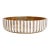 1980s Carved Wooden Bowl for Home Decor, Coffee Table Centerpiece For Sale