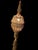 Monumental 63” Vintage Boho Macramé Swag Lamp Pendant Light Swag For Sale - Image 4 of 9