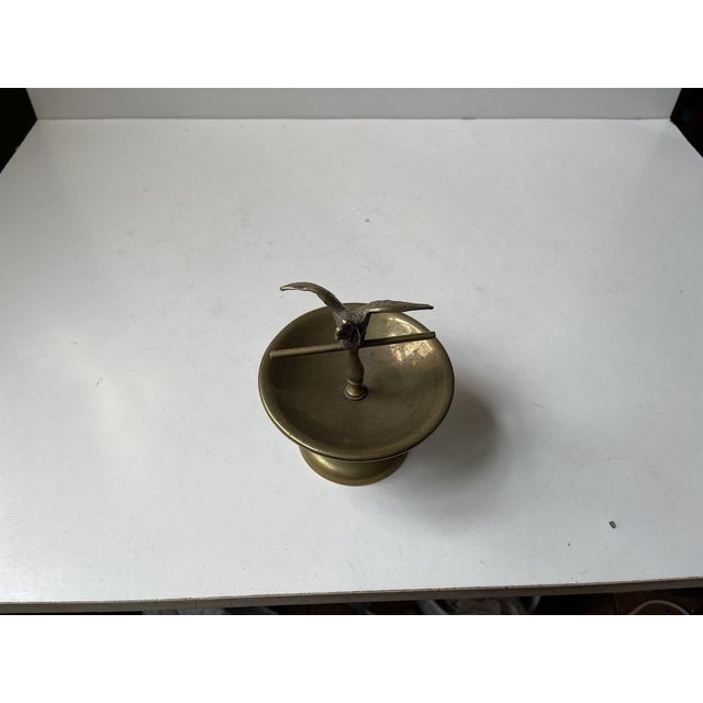 Art Deco Vienna Ring Tray with Bronze Cockatoo Parat, 1920 For Sale - Image 6 of 9