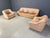 Vintage Leather Sofa Set, 1960s, Set of 3 For Sale - Image 15 of 17