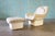 A prototype chair and ottoman Attributed to Bill Stephens in the 1960s. A great space age fiberglass look with the...