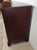 Brown Mid Century Georgian Style Lowboy Dresser With Bowfront Design and 9 Drawers For Sale - Image 8 of 18