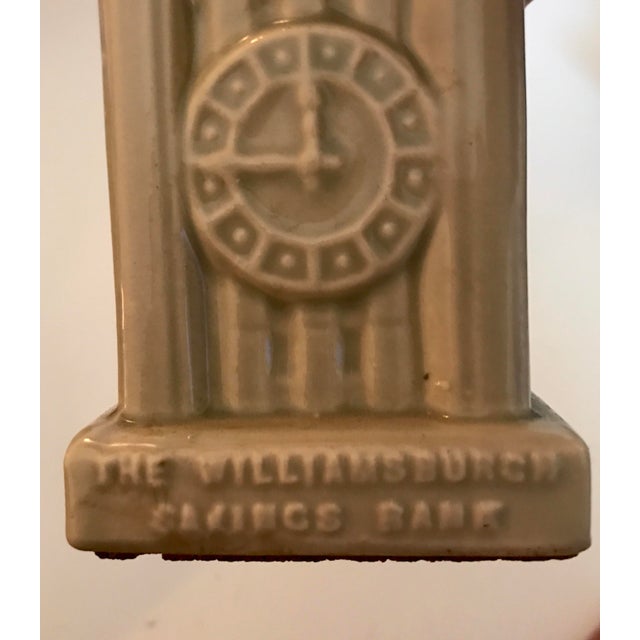 Dove Gray 1954 Nyc Williamsburg, Brooklyn Bank Building Coin Bank For Sale - Image 8 of 11