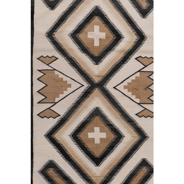 1910s Antique Navajo Style Rug 3'7 X 6'9 For Sale - Image 5 of 6