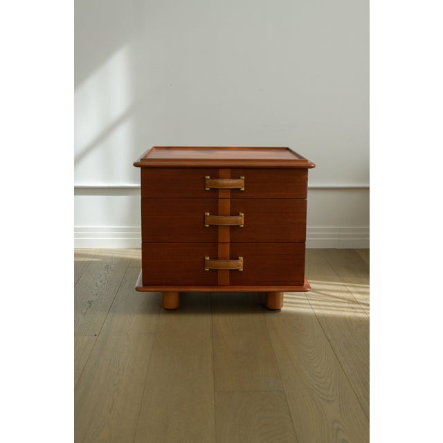Paul Frankl "Station Wagon" Nightstands/End Tables for Johnson Furniture Company, USA, c. 1945 A rare and important pair...