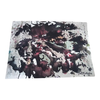 Early 21st Century David F. Gatling Acrylic On Arches Paper For Sale