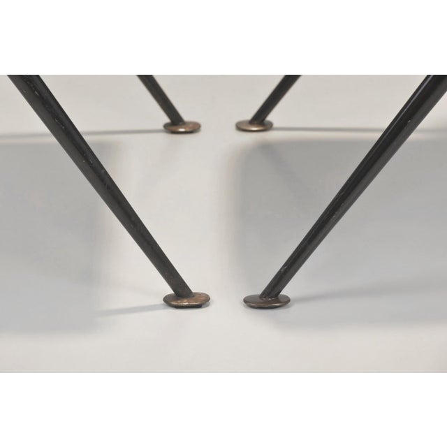 Armchairs in Steel Tube from Drabert, Germany, 1950s, Set of 4 For Sale - Image 10 of 18