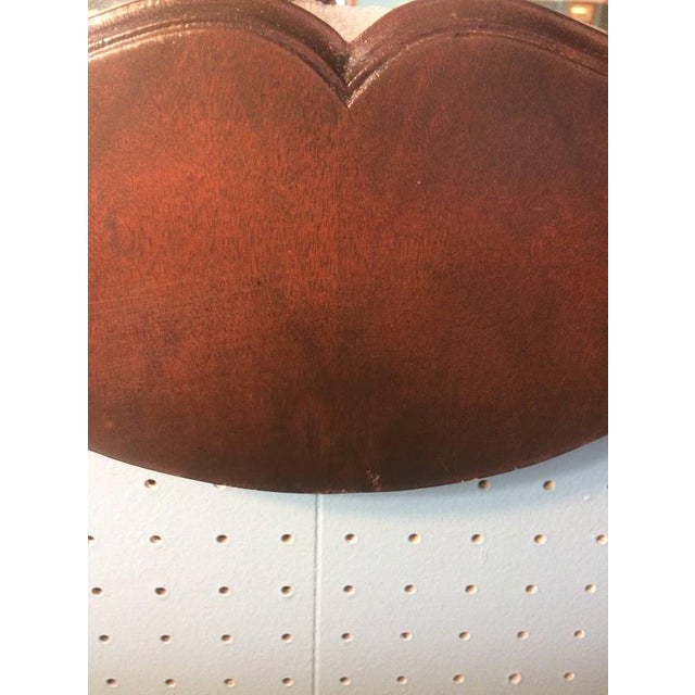Brown Vintage Federal Style Mirror For Sale - Image 8 of 10