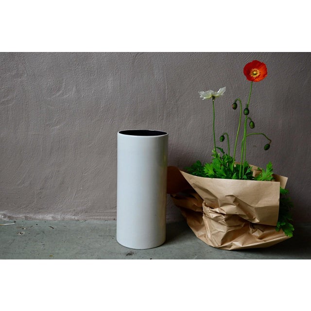 Roll-Top Vase in Glazed Ceramic, West Germany, 1970s For Sale - Image 6 of 6