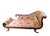 Solid Walnut & Bronze Daybed, Late 1700s For Sale