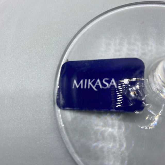 Mikasa Oceanus Wine Glasses-Set of 2 For Sale - Image 10 of 13