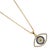 Sparkly Gaze Evil Eye Gold Chain Necklace For Sale - Image 4 of 8