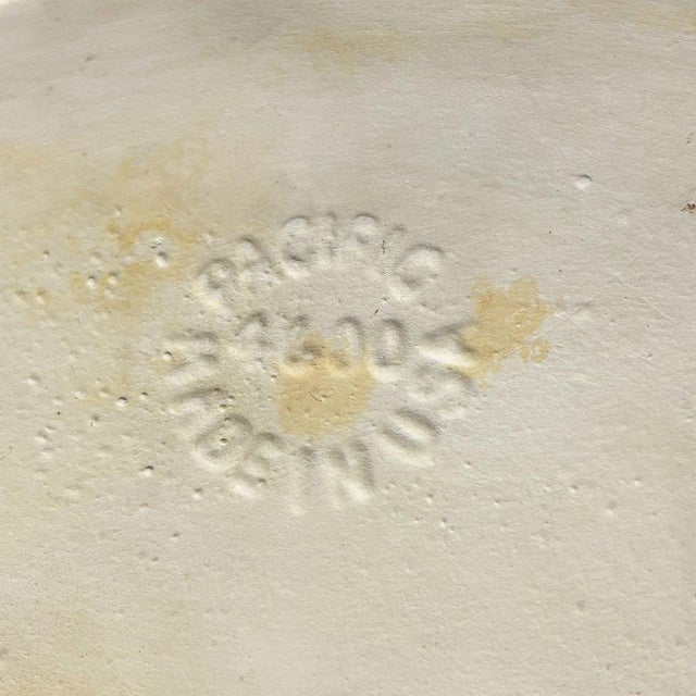 Art Deco Nude Bubble Girl #4600 White Vase by Pacific Pottery For Sale - Image 9 of 9